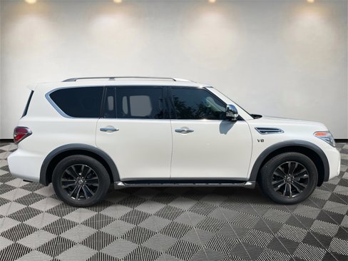 Used 2017 Nissan Armada Platinum w/ Captain Seat Package image 2