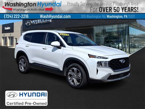 Certified 2021 Hyundai Santa Fe SE image 1