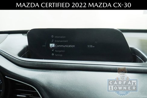 Certified 2022 MAZDA CX-30 AWD 2.5 S w/ Select Package image 15