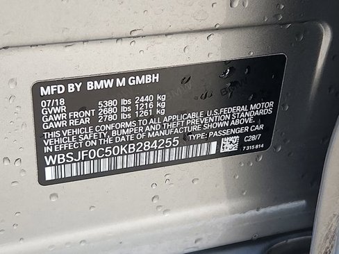 Used 2019 BMW M5 w/ Executive Package image 25