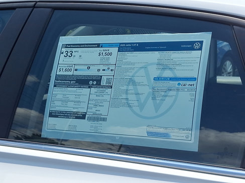 New 2025 Volkswagen Jetta S image 19