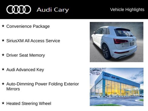 Used 2021 Audi Q5 2.0T Premium w/ Convenience Package image 3