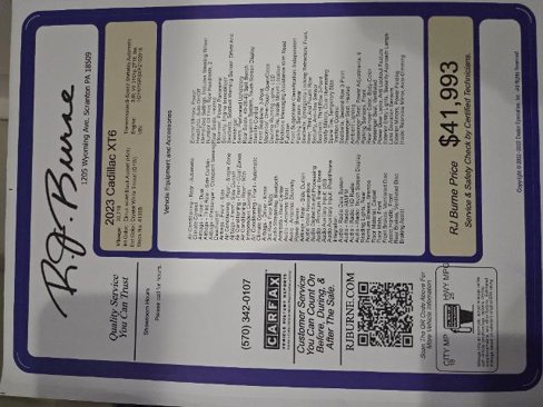 Used 2023 Cadillac XT6 Sport image 28
