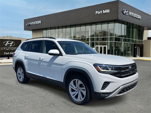 Used 2021 Volkswagen Atlas SE image 1