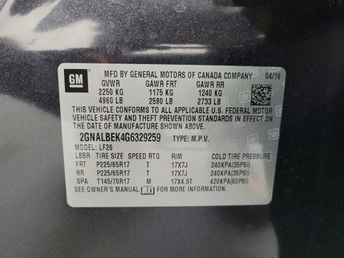 Used 2016 Chevrolet Equinox LS image 33