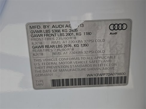 Used 2013 Audi Q5 2.0T Premium w/ Convenience Pkg image 38