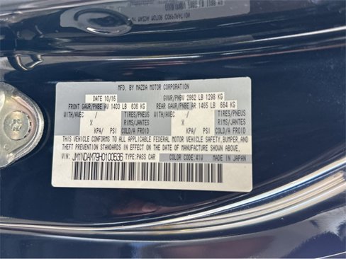 Used 2017 MAZDA MX-5 Miata RF Grand Touring image 38