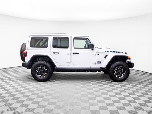 Used 2021 Jeep Wrangler Unlimited Rubicon 4xe w/ Steel Bumper Group image 7