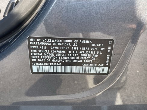 Used 2015 Volkswagen Passat 1.8T image 26