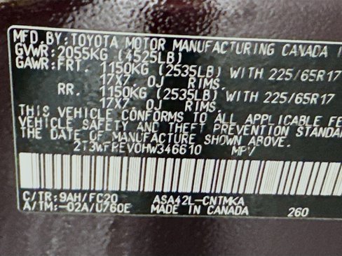 Used 2017 Toyota RAV4 XLE image 12