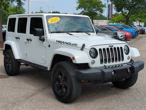 Used 2015 Jeep Wrangler Unlimited Sahara w/ Dual Top Group image 7