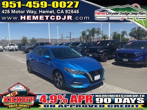 Used 2021 Nissan Sentra SV image 1