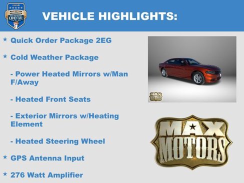New 2023 Dodge Charger SXT w/ Cold Weather Package image 5