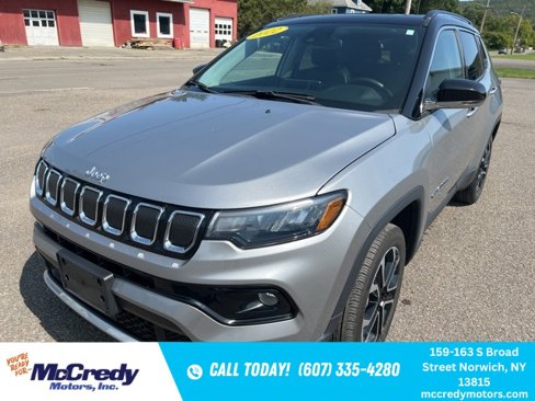 Used 2022 Jeep Compass Limited w/ Sun and Sound Group image 1