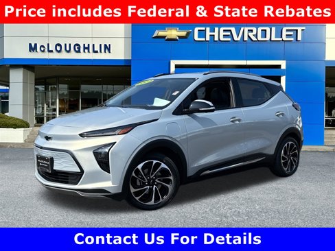 Used 2022 Chevrolet Bolt EUV Premier w/ Sun & Sound Package image 1