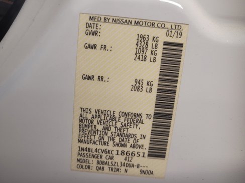 Used 2019 Nissan Altima 2.5 SR image 33