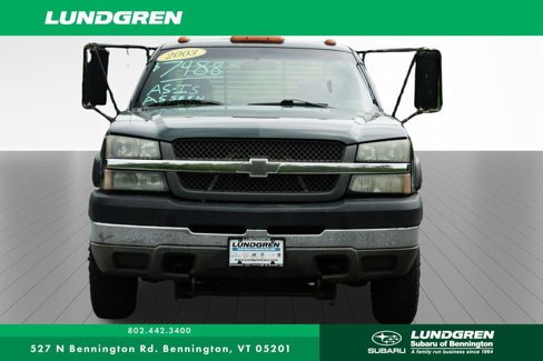 Used 2003 Chevrolet Silverado 3500 4x4 Regular Cab w/ Snow Plow Prep Package image 2
