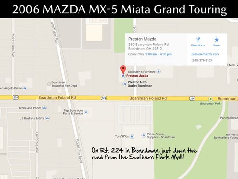 Used 2006 MAZDA MX-5 Miata Grand Touring image 16