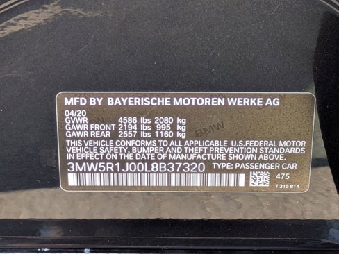 Used 2020 BMW 330i Sedan w/ Convenience Package image 25
