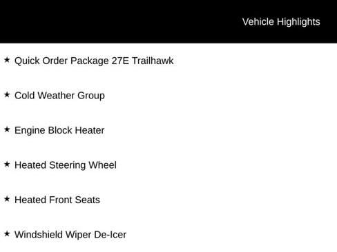 Certified 2019 Jeep Cherokee Trailhawk w/ Cold Weather Group image 5