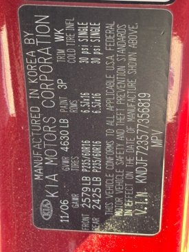 Used 2007 Kia Sportage LX image 8