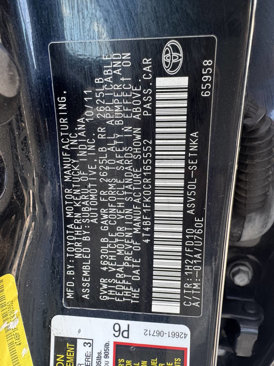Used 2012 Toyota Camry LE image 48
