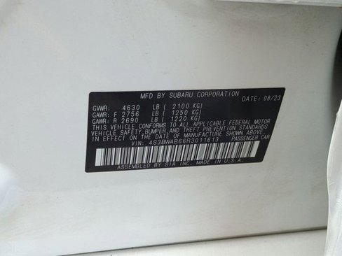 Used 2024 Subaru Legacy image 37