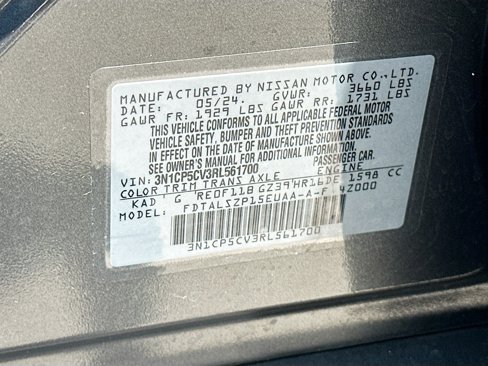 Certified 2024 Nissan Kicks SV image 28