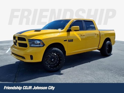 Used 2016 RAM 1500 Sport w/ Stinger Yellow Sport Package image 1