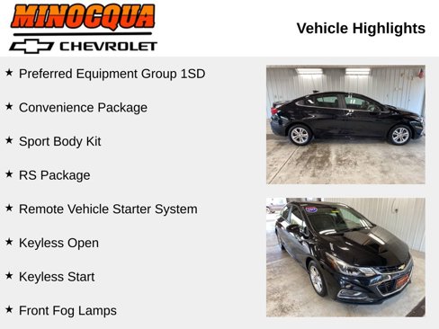 Used 2017 Chevrolet Cruze LT w/ Convenience Package image 2