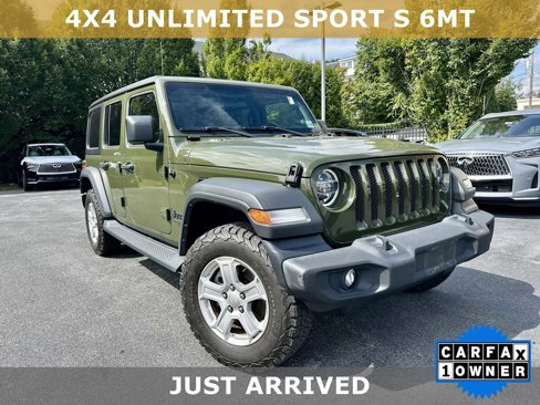 Used 2021 Jeep Wrangler Unlimited Sport image 1
