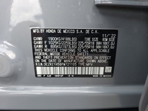 Used 2023 Honda HR-V Sport image 36