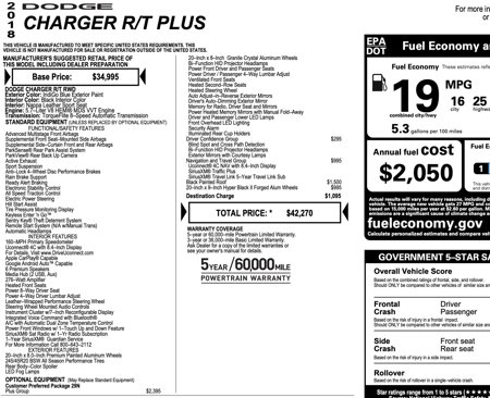 Used 2018 Dodge Charger R/T w/ Plus Group image 32