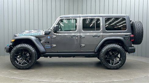 Used 2022 Jeep Wrangler Unlimited Rubicon 4xe w/ Cold Weather Group image 2