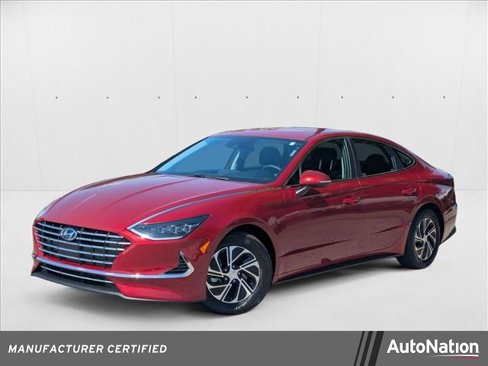 Used 2023 Hyundai Sonata Blue image 1