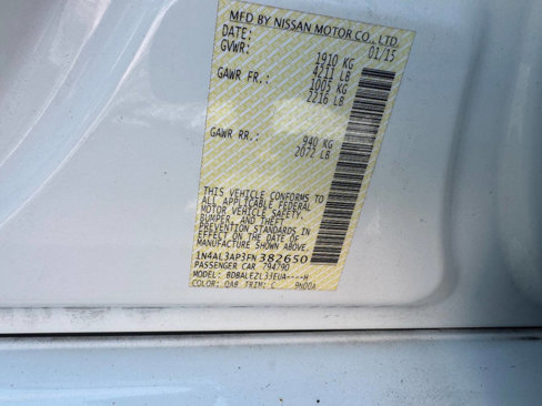 Used 2015 Nissan Altima 2.5 S w/ Power Driver Seat Package image 11