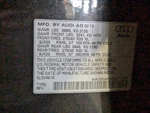 Used 2013 Audi Q7 3.0T S line Prestige image 16