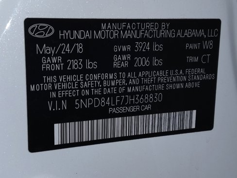 Used 2018 Hyundai Elantra SEL image 33
