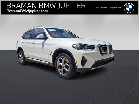 Certified 2022 BMW X3 sDrive30i w/ Premium Package 2 (ZPA) image 1