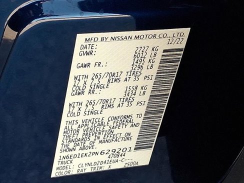 Used 2023 Nissan Frontier PRO-4X w/ Pro Convenience Package image 28