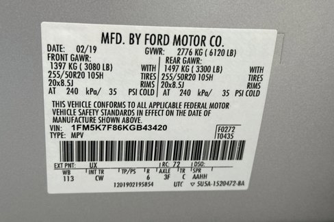 Used 2019 Ford Explorer Limited w/ Class III Trailer Tow Package image 41