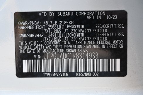 Certified 2024 Subaru Crosstrek 2.0i Premium image 36
