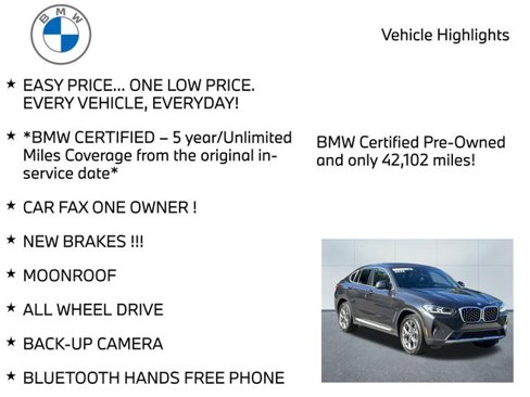 Certified 2023 BMW X4 xDrive30i w/ Convenience Package image 11