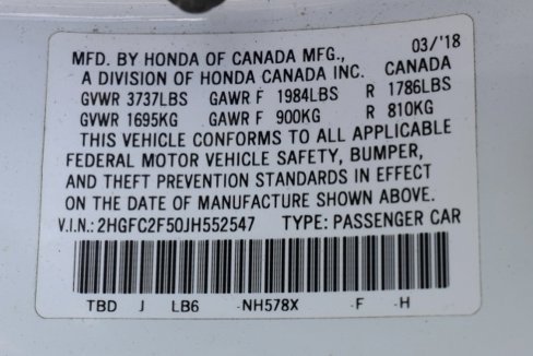 Used 2018 Honda Civic LX image 32