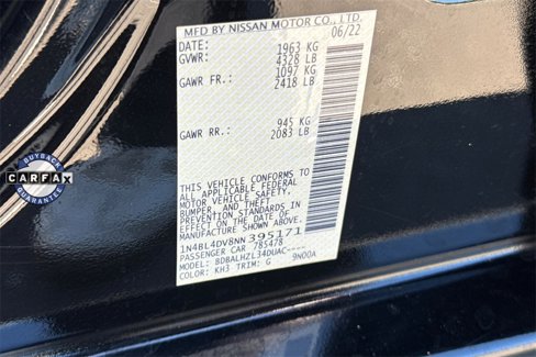 Used 2022 Nissan Altima 2.5 SV w/ SV Premium Package image 35
