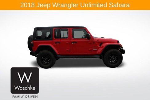 Used 2018 Jeep Wrangler Unlimited Sahara image 9