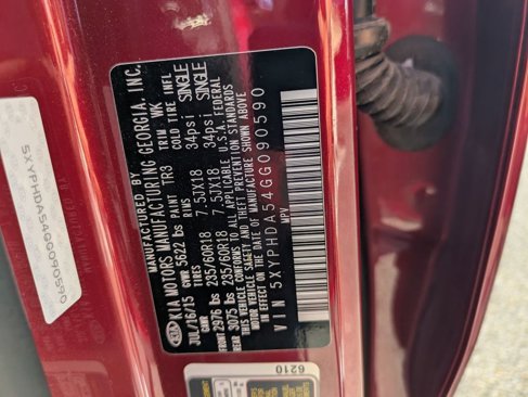 Used 2016 Kia Sorento EX image 34