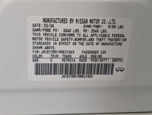 Certified 2024 INFINITI Q50 Luxe image 20