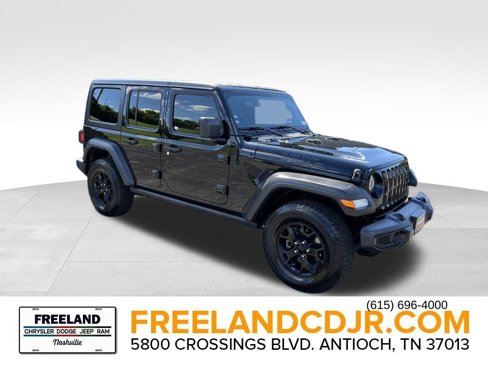 Used 2021 Jeep Wrangler Unlimited Sport image 1