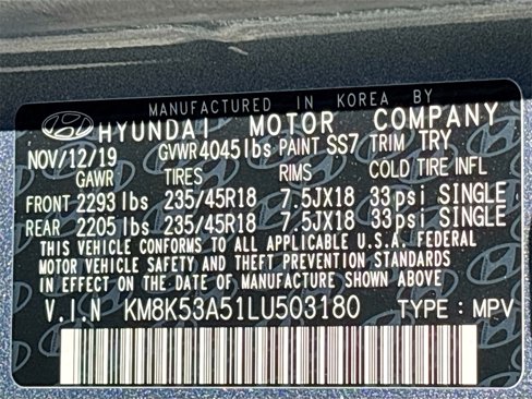 Used 2020 Hyundai Kona Ultimate image 31